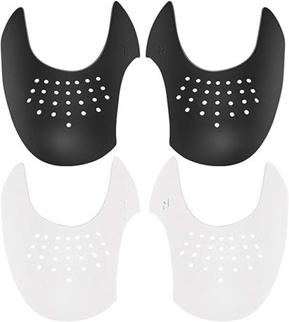 LRG - 2 Pairs Shoes Crease Protector Toe Box, Prevent Sneaker Shoes Crease
