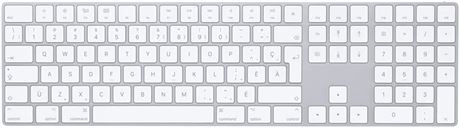 Apple Magic Keyboard with Numeric Keypad: Bluetooth, Rechargeable