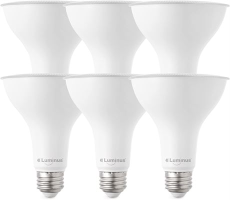 Luminus PLYC4165 Flood-11W (75W) 850 Lumens 5000K Dimmable Led Light Bulb-6 Pack
