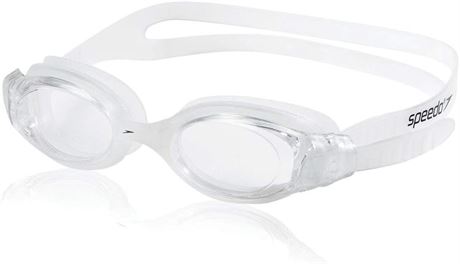 Speedo Unisex-Adult Swim Goggles Hydrosity Clear, One Size
