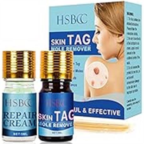HSBCC Updated Skin Tag Remover &amp; Mole Remover Set，Skin tag removal