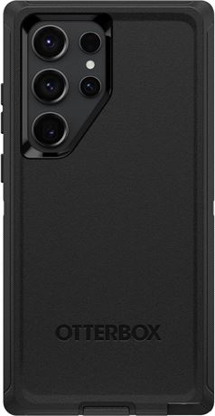 OtterBox Galaxy S23 Ultra Defender Series Case - BLACK, rugged & durable