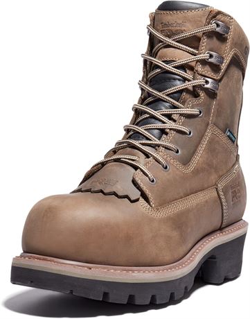 Size 10W Timberland Men's Evergreen 8 Inch Composite Safety Toe Insulated