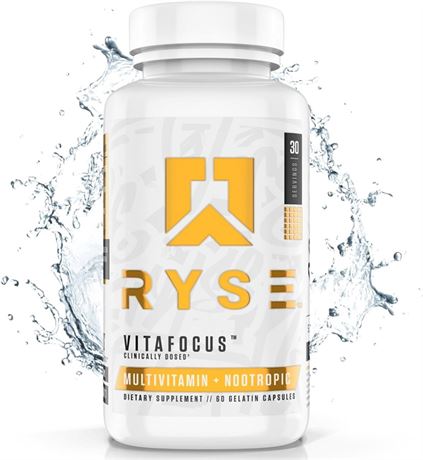 RYSE: VitaFocus Nootropic Supplement 30 Servings