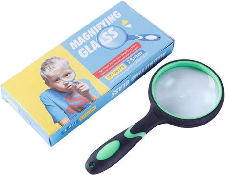 Magnifying Glass Color Shatterproof Magnifying Glass Handheld Magnifying Glass