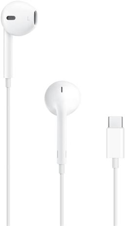 Apple EarPods with USB-C Connector - Microphone with Built-in Remote to Control