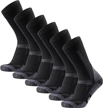 LRG - 3 Pack DANISH ENDURANCE Merino Wool Socks, Thermal Socks