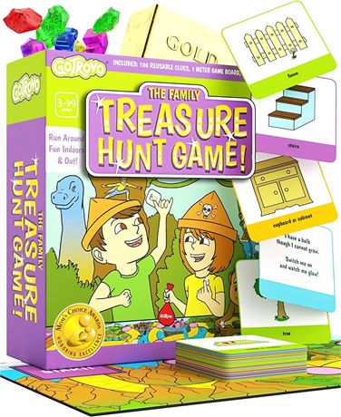 The Family Treasure Hunt Game! Active Search and Find Treasure Hunt Game
