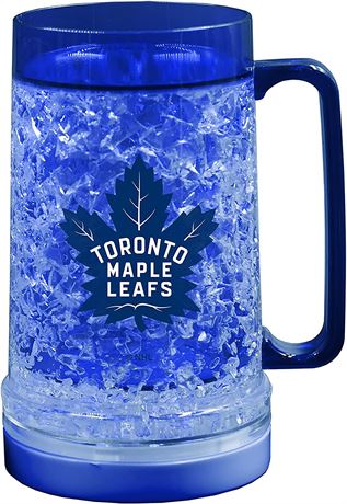 NHL Toronto Maple Leafs LED Light-Up Freezer Mug, 16-Ounce