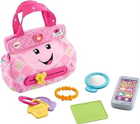 Fisher-Price Laugh & Learn Baby & Toddler Toy My Smart Purse