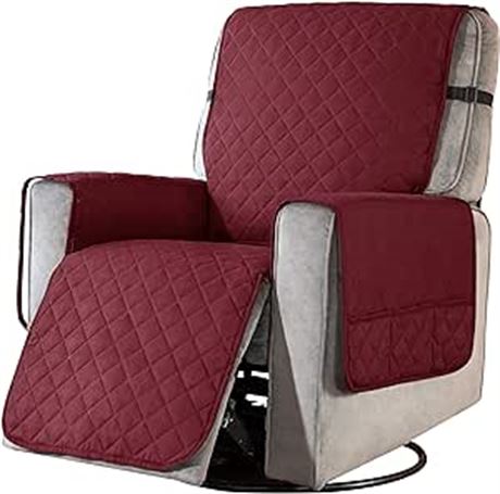 Large Reclining Chair Slipcover Seat Width to 28 Inch