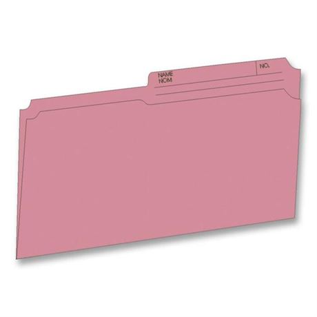 Hilroy Colored Top Tab File Folder - 100 / Box (HLR65164)