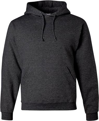 XL - Jerzees -Men's NuBlend Fleece -Sweatshirts & Hoodies, Hoodie-Black Heather