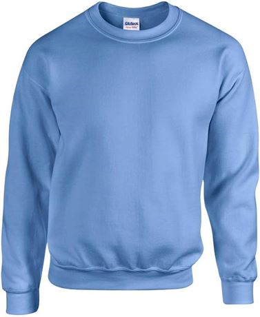 LRG - Gildan Heavy Blend Unisex Adult Crewneck Sweatshirt, Carolina Blue