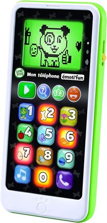LeapFrog Chat & Count Emoji Phone, Green (French Version)