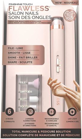 Finishing Touch Flawless Salon Nails - Total Manicure & Pedicure Solution