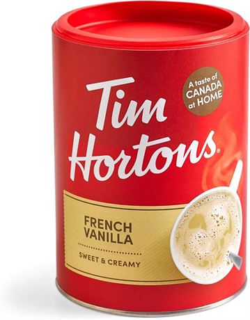 Tim Horton's Instant Cappuccino, French Vanilla, 16 Ounce