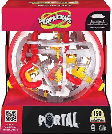 Perplexus Portal, 3D Puzzle Ball Maze Fidget Toys Kids Games