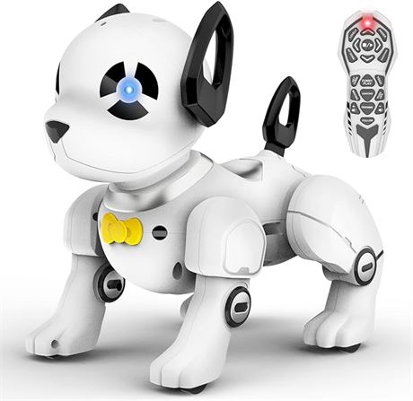 SUPIREO Remote Control Robot Dog Toy, Programmable Smart Interactive Robotic Pet