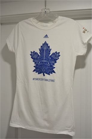 Small Women Toronto Maple Leaf's Adidas Shirt