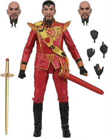 Neca - King Features Flash Gordon - Ming Red Military 7In