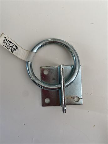 Stanley Hardware Zinc Plated Hitch Ring w/Plate