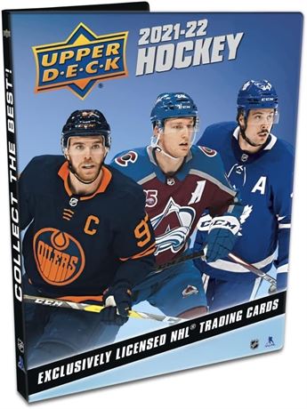 Upper Deck 2021-22 Series 1 Hockey Card Starter Kit