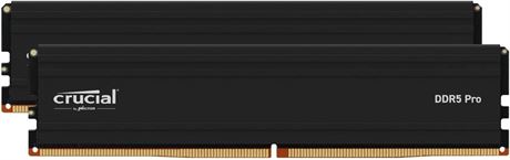 96GB Kit (2x48GB) Crucial Pro RAM  DDR5 5600MHz (or 5200MHz or 4800MHz) Desktop