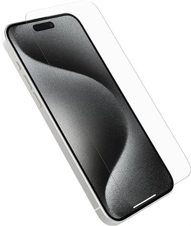 OtterBox iPhone 15 Pro MAX (Only) Glass Screen Protector, scratch protection