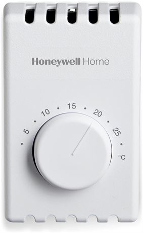 Honeywell Home White Manual Line Voltage Baseboard Thermostat (CT410A1001/E1)
