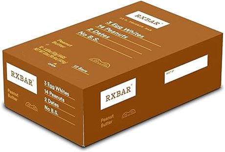 RXBAR Protein Bar Peanut Butter 12x52g (Pack of 12)