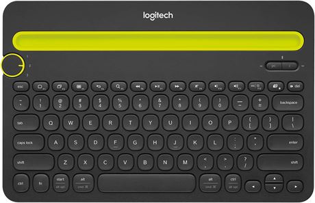 Logitech Bluetooth Multi-Device Keyboard K480 – Black – Works with Windows/Mac