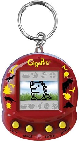 GigaPets Giga Pets Tech T-Rex Virtual Animal Pet Toy, Upgraded Collector’s