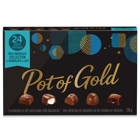 Pot of Gold Milk Chocolate Collection, 245-g