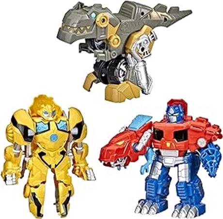 Transformers Primal Team-Up 3-Pack with Optimus Prime
