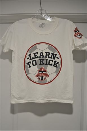 Small Child Toronto FC TFC Learn to Kick Tee