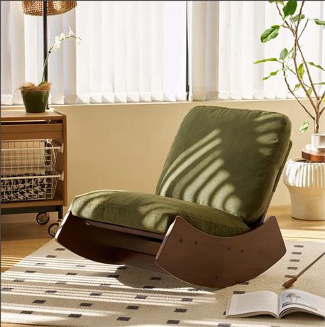 Hringur Rocking Chair, Green