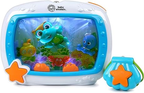 Baby Einstein Sea Dreams Soother Crib Toy with Remote, Lights and Melodies