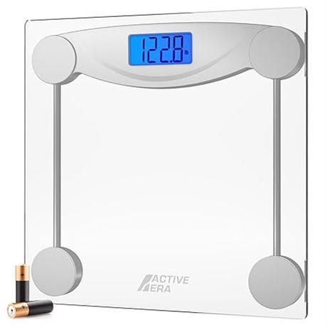 Active Era Digital Body Weight Scale - Ultra Slim High Precision Bathroom Scale