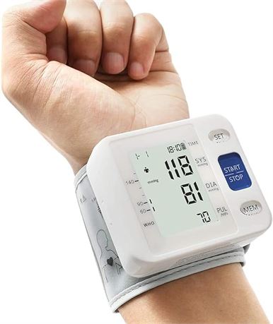 ARSIMAI Blood Pressure Monitor - Wrist Accurate Automatic High Blood Pressure