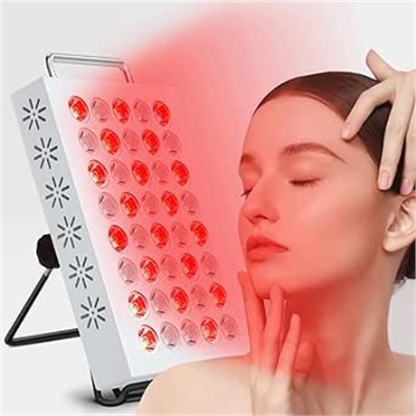 Shyineyou Red Light, Near Infrared Light Lamp Panel with 40pcs Dual Chips