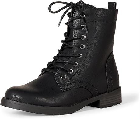 US: 7 Amazon Essentials womens Lace Up Combat Boot