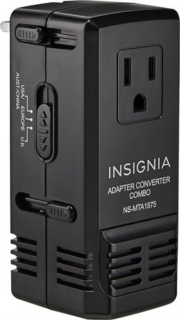 Insignia All-in-one Travel Adapter/Converter