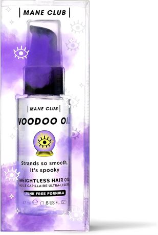 47ml MANE CLUB Voodoo Oil Weightless Hair Oil, cruelty free, vegan,