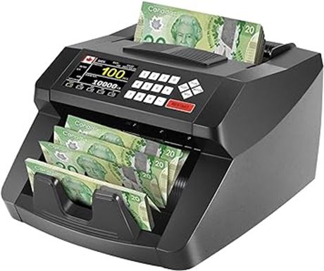 Money Counter Machine with UV/MG/IR/MT, Kaegue Bill Currency Counter Machine