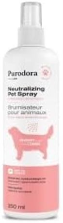 Purodora Lab Deodorizing Between-Bath Dog Shampoo Perfume Spray for Shaggy Dogs