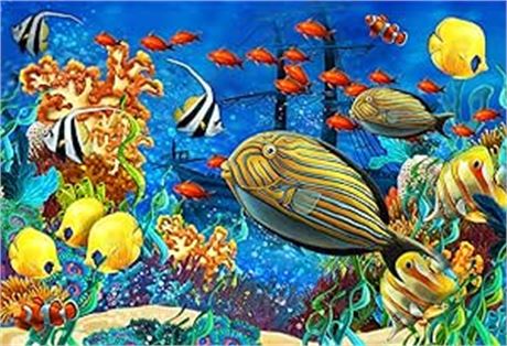 HUADADA Jigsaw Puzzles for Adults 1000 Pieces (Fishes)