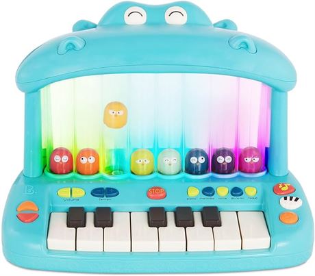 B. toys- Hippo Pop- Musical Toy Keyboard – Play Piano