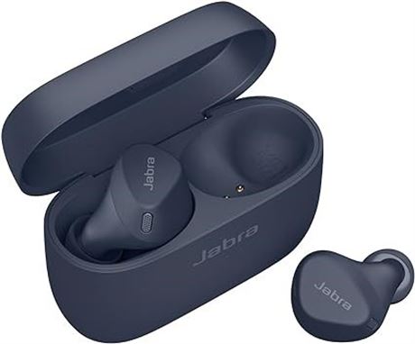 Jabra Elite 4 Active in-Ear Bluetooth Earbuds – True Wireless Earbuds, Navy
