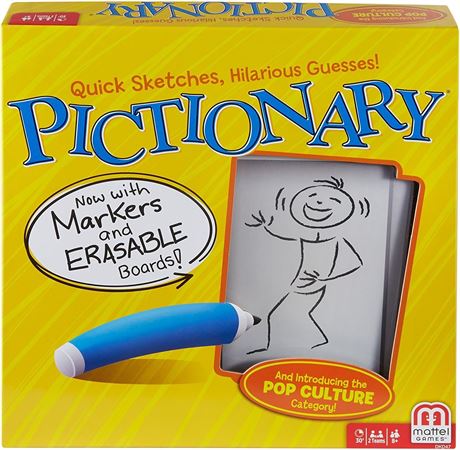 Pictionary Game (Full pack with markers)
